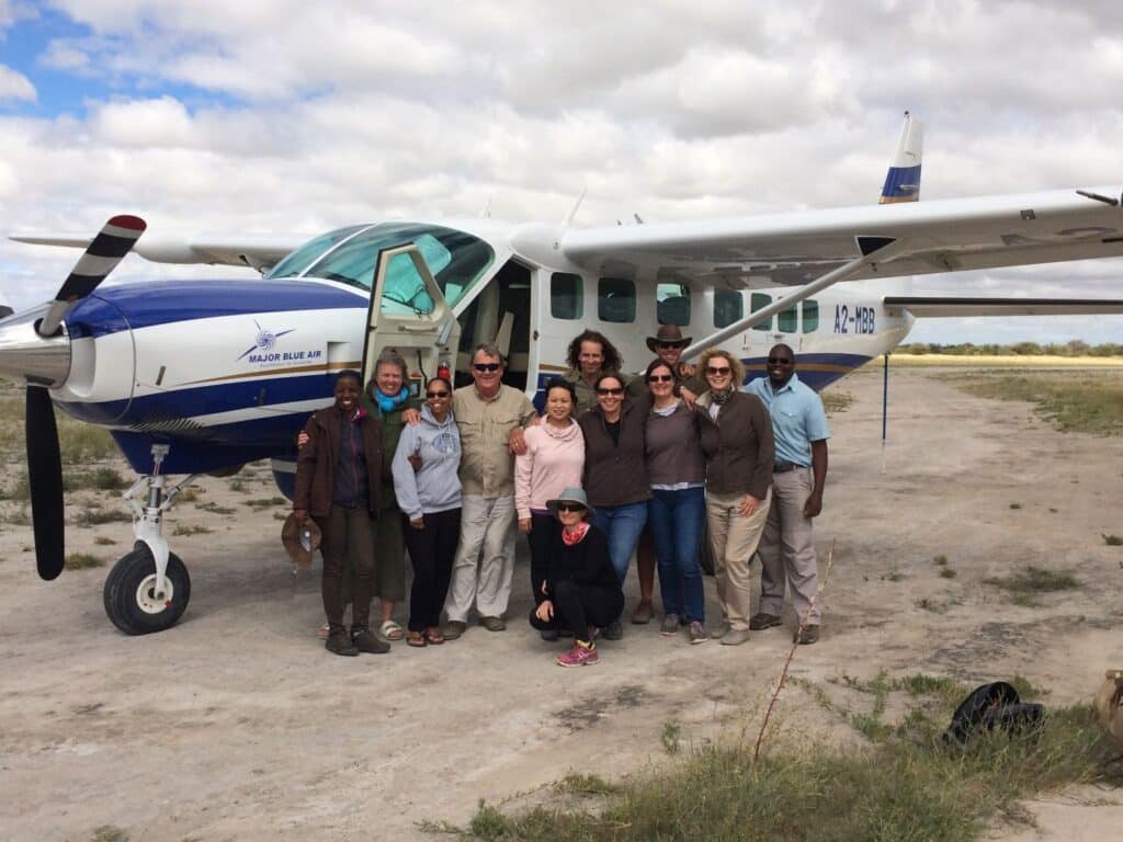 Illona Cross in Botswana