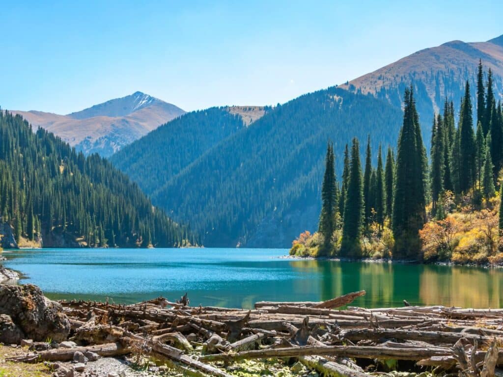 Kolsai Lakes in Kazakhstan