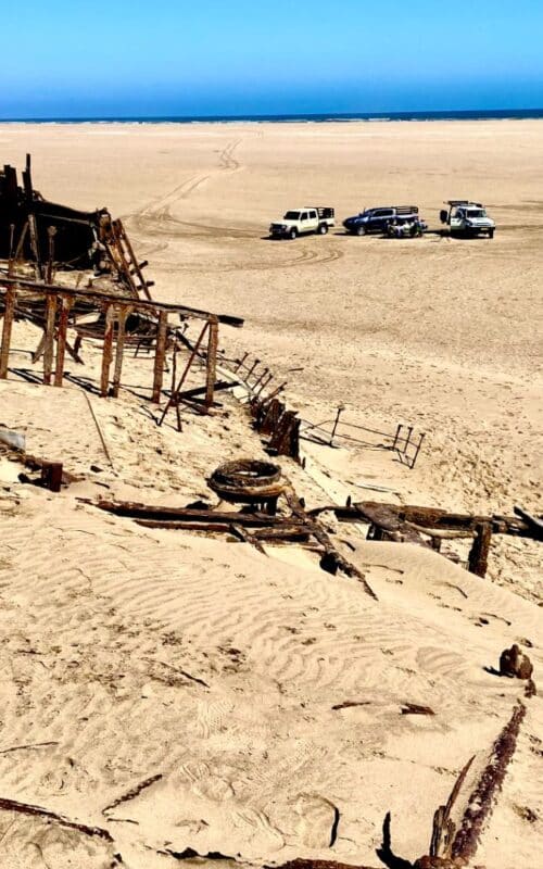 Diamond Coast, Remnants of mining rush, Namibia