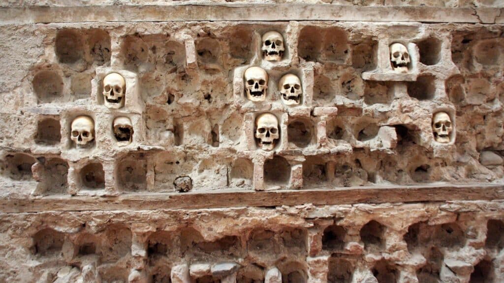 Skull Tower, Nis, Serbia
