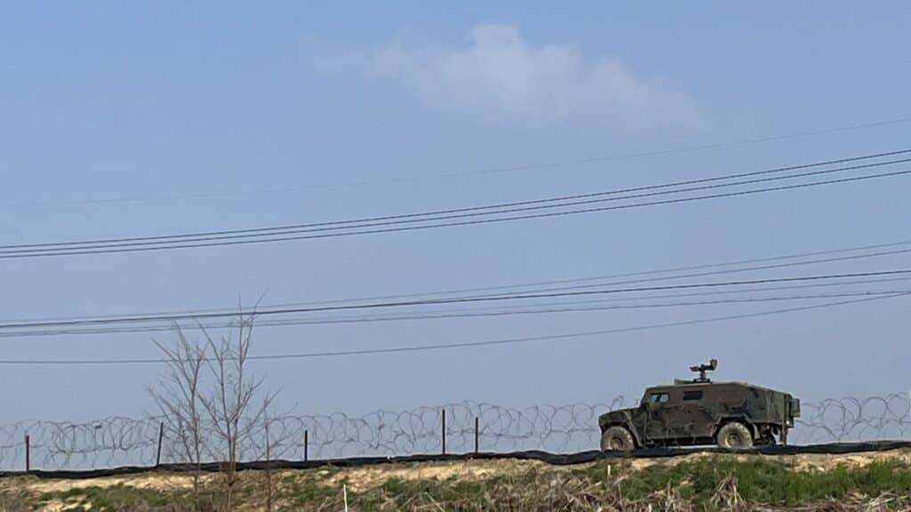 Vehicle in the DMZ