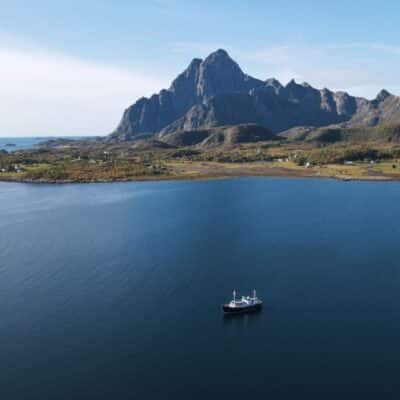 HMS Gaasten, Lofoten Archipelago, Norway