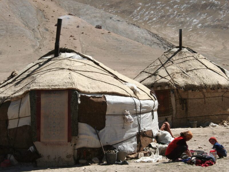 Kyrgyz Yurts, Rangkul, Tajikstan