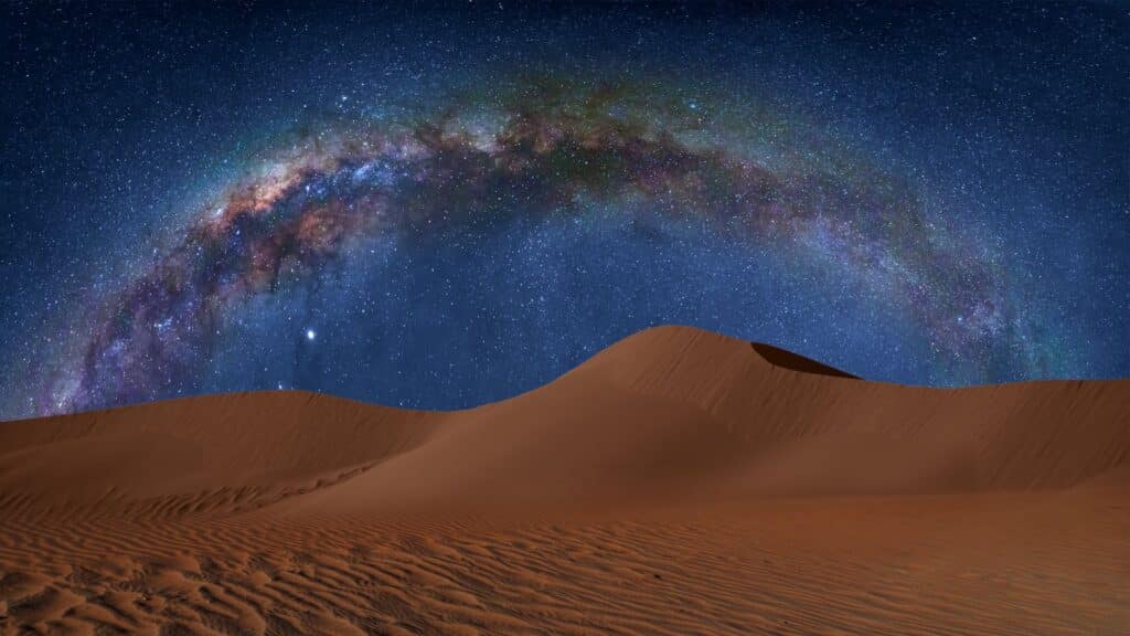 Milky Way in Namibia
