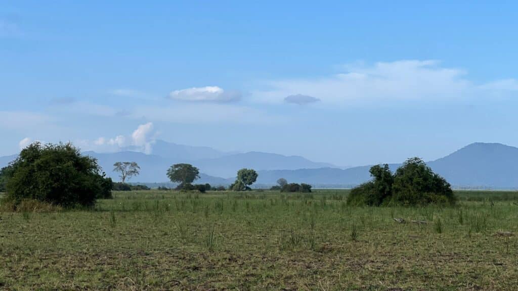 Mountains in Liwonde National Park