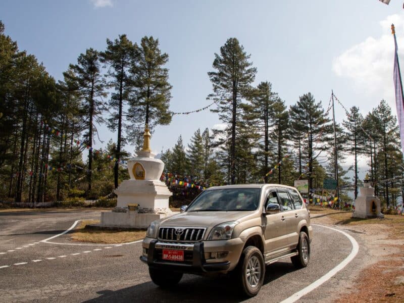 Yutong La - Bumthang to Gangtey road, Bhutan