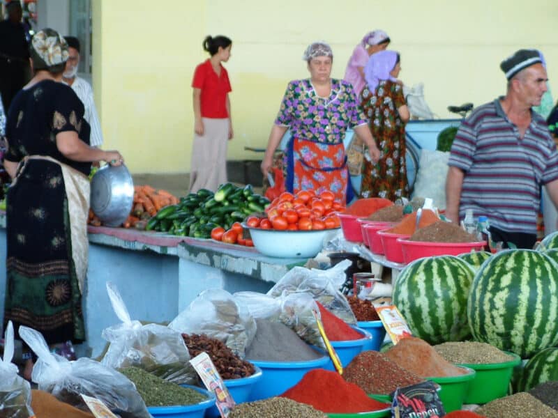 Bazar, Bukhara, Uzbekistan