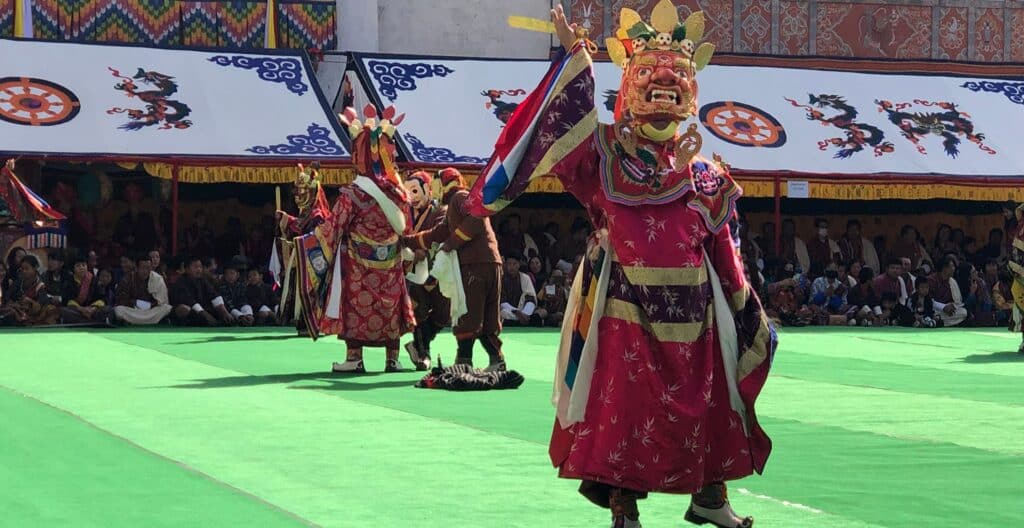 Mongar Tschechu Festival in Bhutan