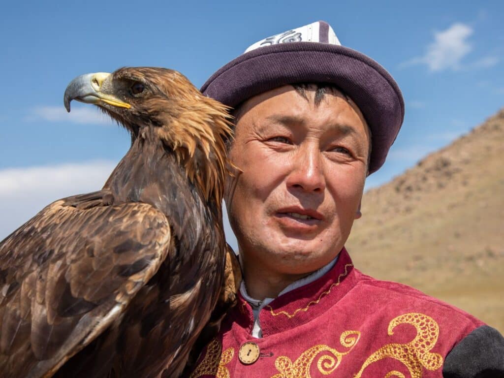 Kyrgyz eagle hunter, Kyrgyzstan