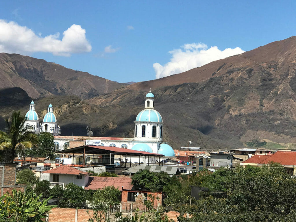 The panorama of Vilcabamba land of longevity