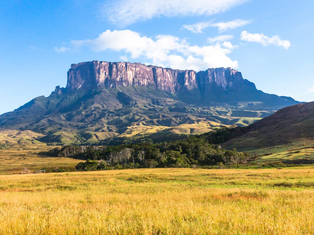 Mount Roraima in Venezuela, South America