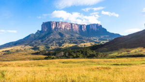 Mount Roraima in Venezuela, South America