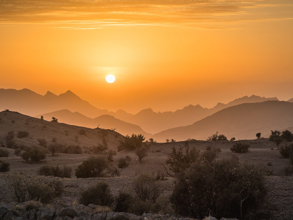 Jebel Akhdar, sunrise