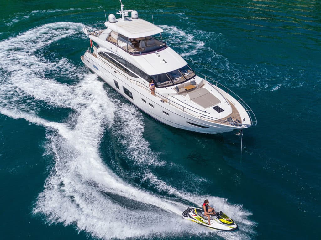 Motor Yacht Princess Larimar II, Dalmatian Coast, Croatia