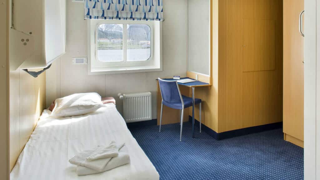 Single Cabin, Ocean Nova, Spitsbergen, Antarctica