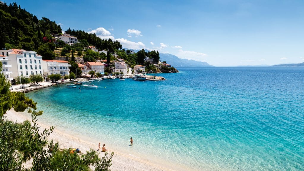 Adriatic Beach, Split, Croatia