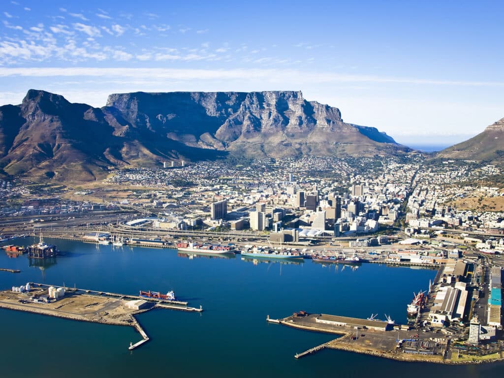 Aerial View, Cape Town, South Africa