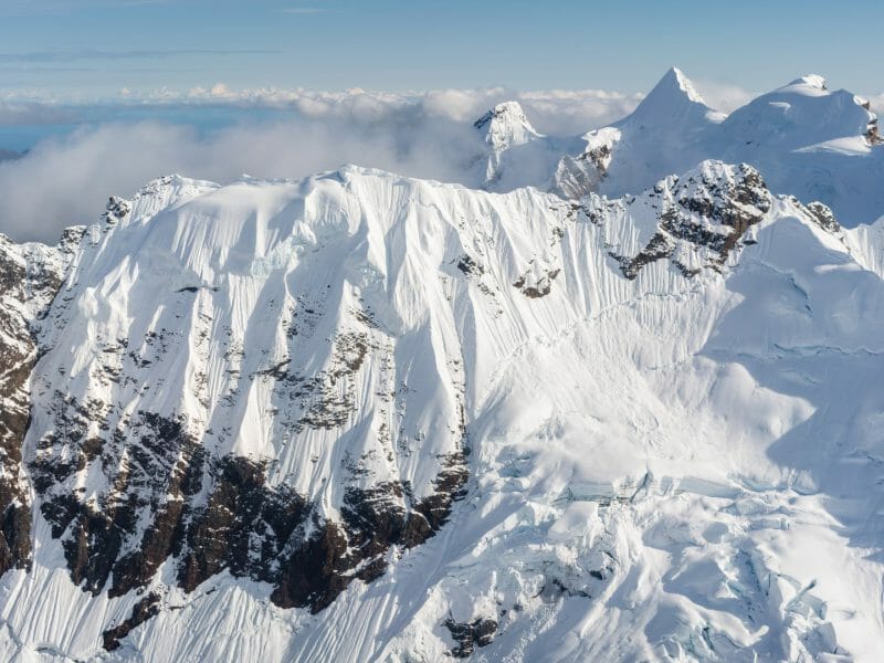 Aerial view of Denali National Park