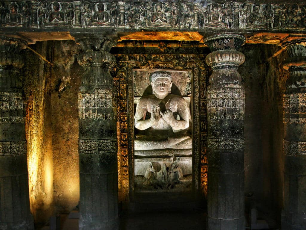 Ajanta Cave, Maharastra, India