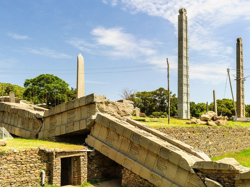 Aksumite Empire Ruins, Axum, Ethiopia