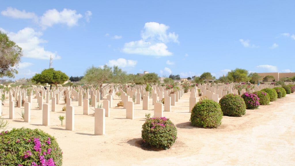 Alamein Cemetery, Egypt