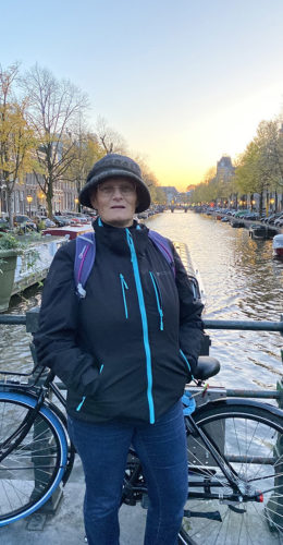 Alison Frusher in Amsterdam portrait