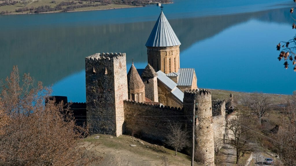 Ananuri Fortress, Zhinvali Reservoir, Georgian Military Highway, Georgia