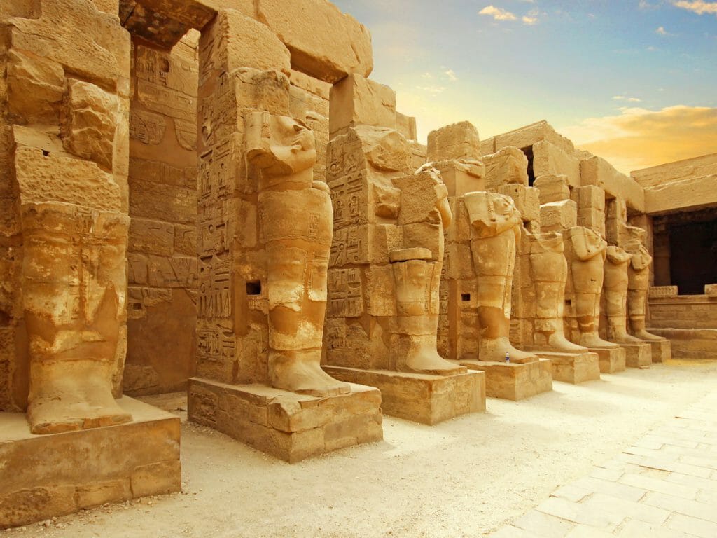 Ancient Temple of Karnak, Luxor, Egypt