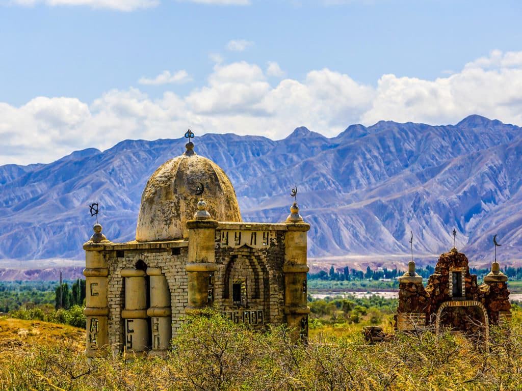 Ancient Temple Ruins, Kazakhstan