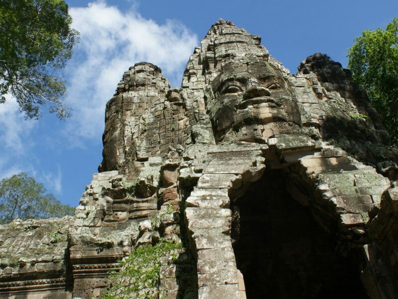Angkor Thom Gate, Angkor Wat, Cambodia