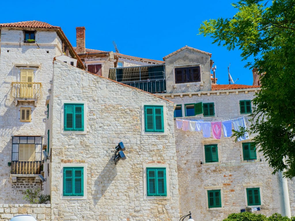 Architecture, Old Town, Sibenik, Croatia
