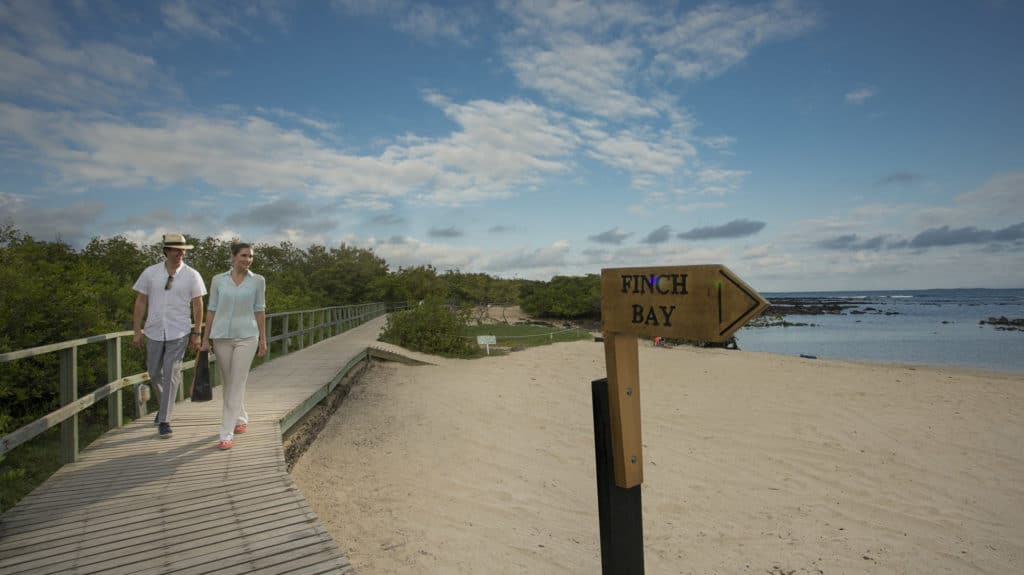 Beach, Finch Bay Hotel, Galapagos Islands