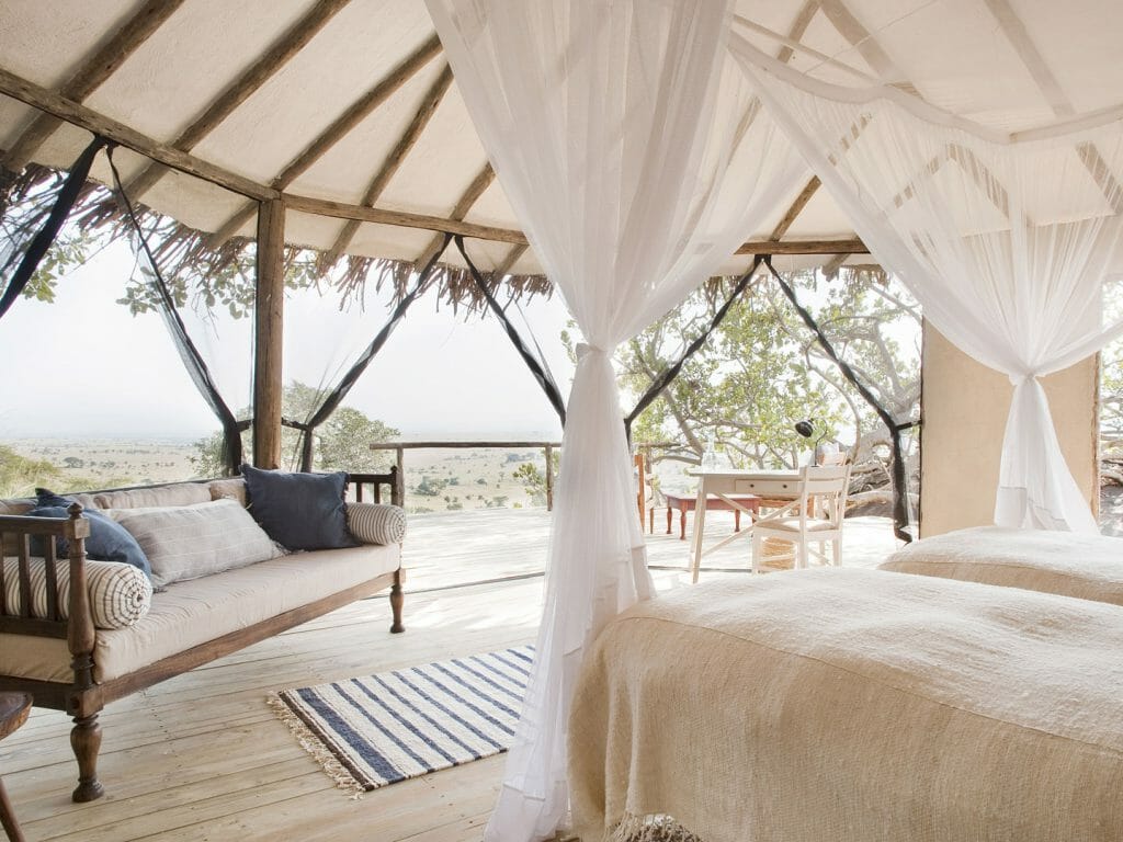Bedroom, Lamai Serengeti Camp, Serengeti National Park, Tanzania