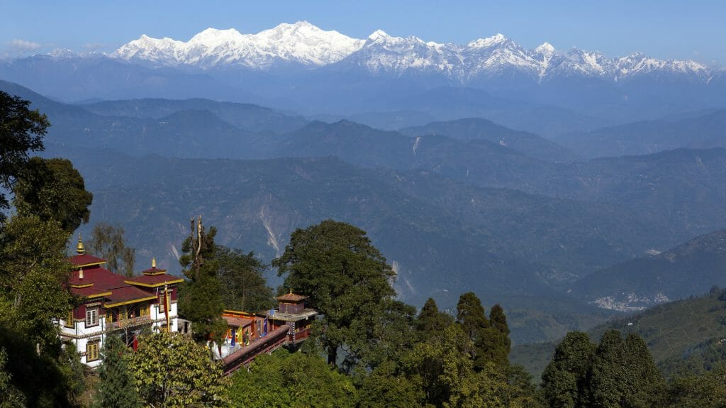 Bhutia Busty Gompa, Darjeeling, India