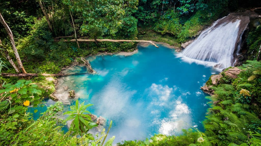 Blue Hole Waterfall, Jamaica