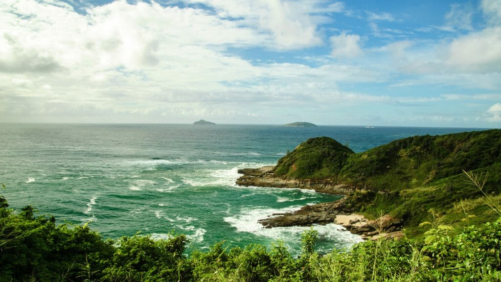 Beach in Buzios, Brazil