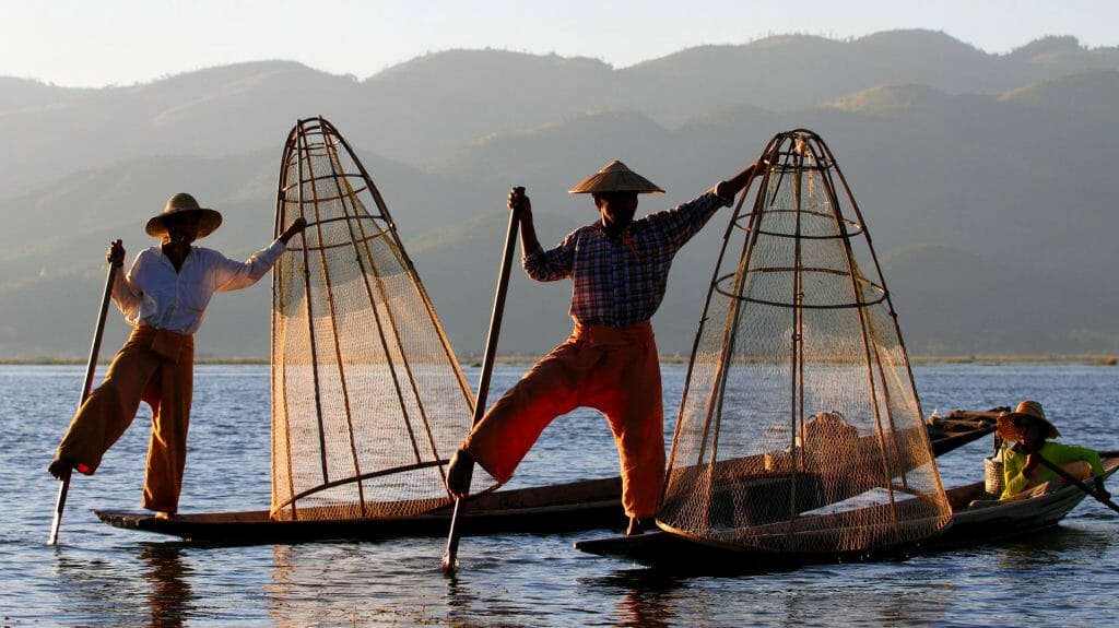 C.MM.Fishermen, Inle Lake, Myanmar