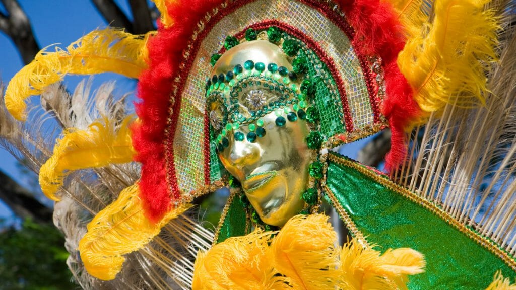 Caribbean Carnival float