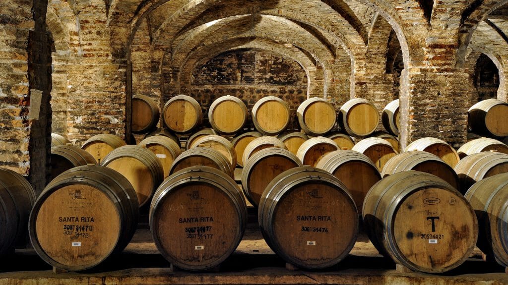 Casa Real, Bodega, Vina Santa Rita Vineyard, Maipo Valley, Chile