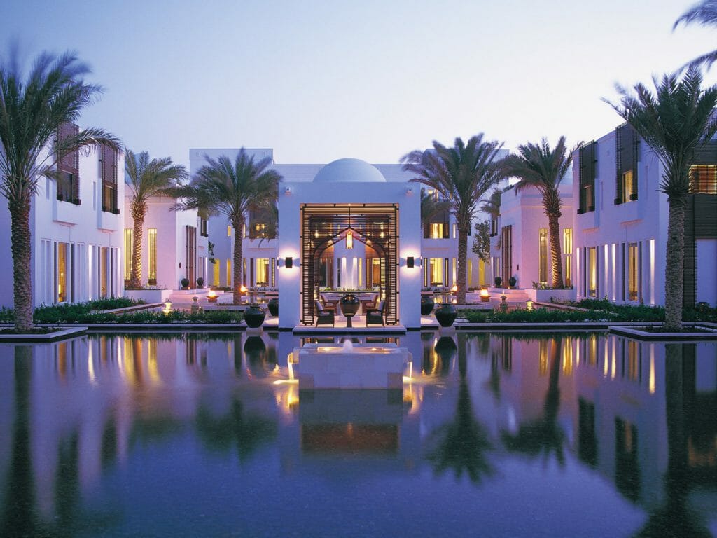 Chedi Muscat garden, Oman, hotel image
