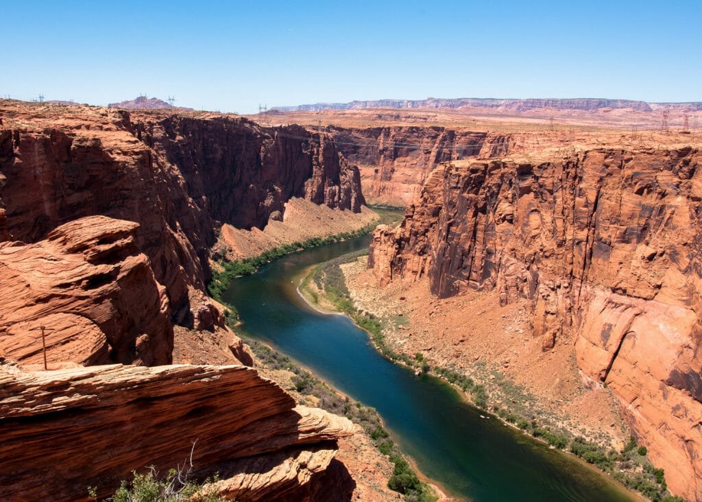 Colorado River in the Grand Canyon, Arizona USA