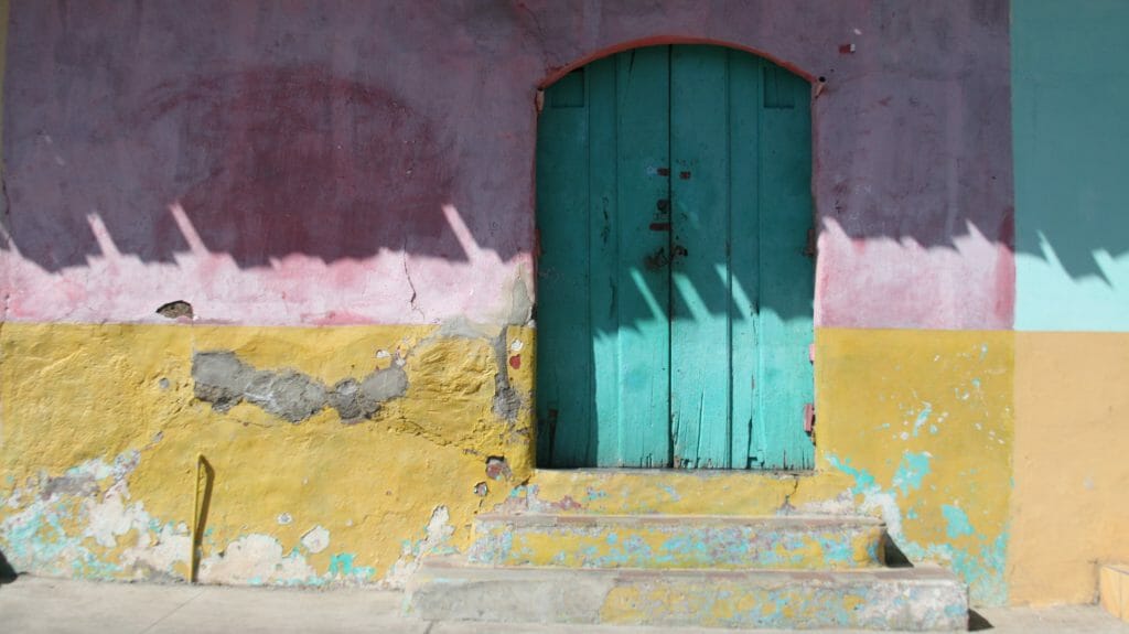Colourful Doorway in Granada, Granada, Nicaragua