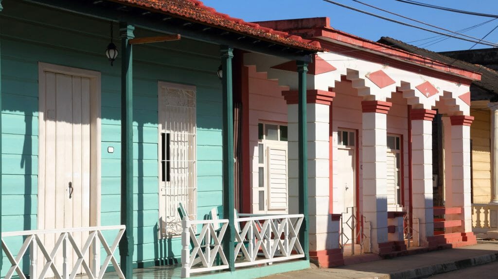 Colourful Houses, Baracoa, Cuba