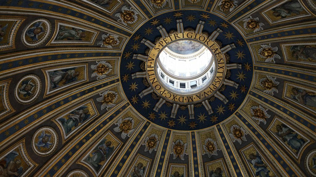 Dome of Sistine Chapel, Vatican City, Italy