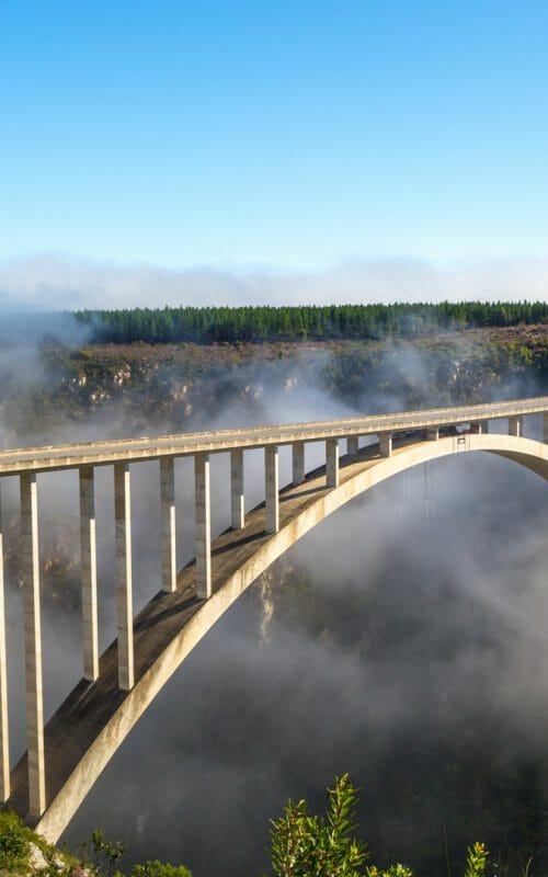 Famous bridge on the garden route, Garden Route, South Africa