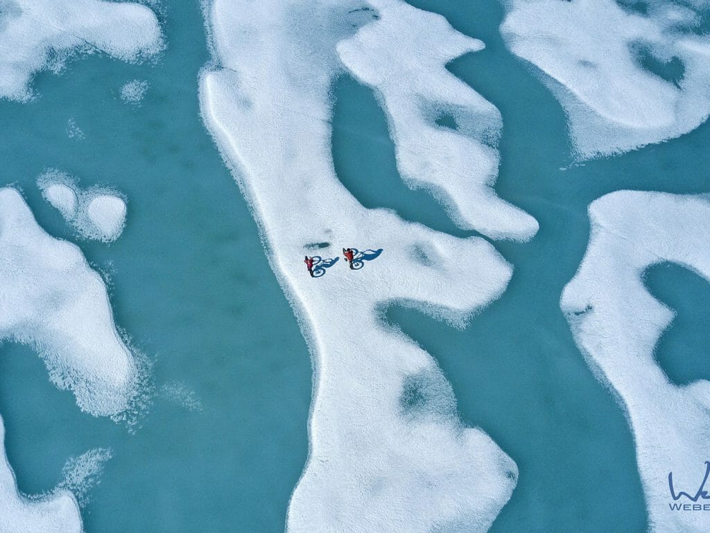 Fat Biking on the Ice, Canadian Arctic