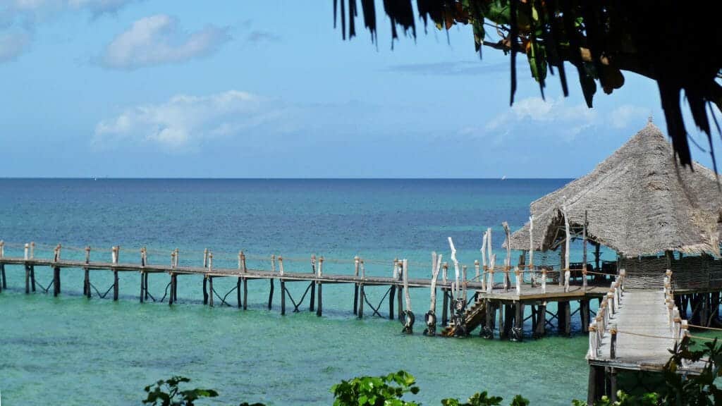 Fundu jetty, Fundu Lagoon, Pemba Island, Tanzania