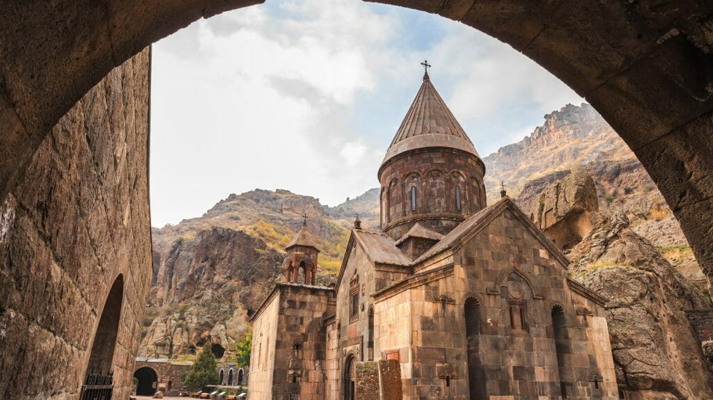 Geghard monastery, Kotayk Province, Armenia