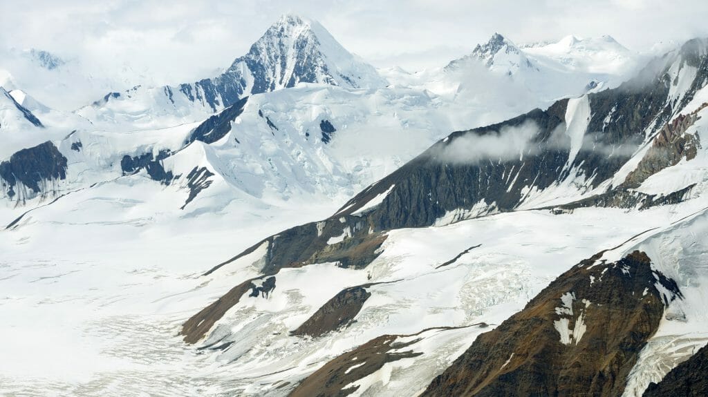 Glaciers of Kluane National Park, Yukon, Canada