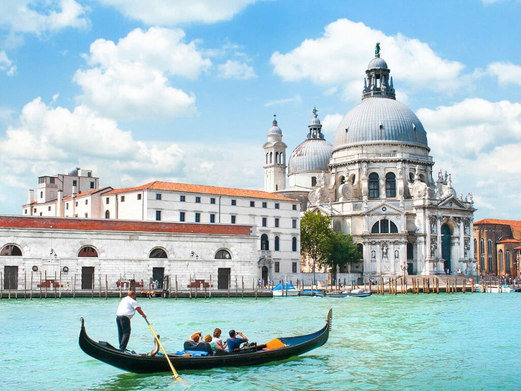 Gondola on Canal, Venice, Italy